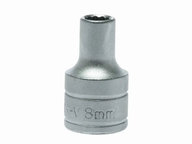 Bi-Hexagon Socket 12-Point 1/2in Drive 8mm