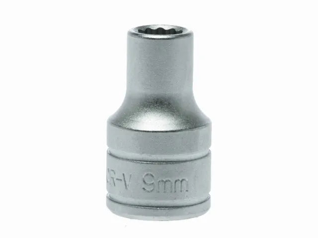 Bi-Hexagon Socket 12-Point 1/2in Drive 9mm