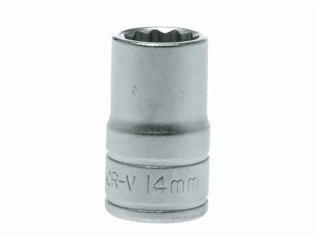 Bi-Hexagon Socket 12-Point 1/2in Drive 14mm