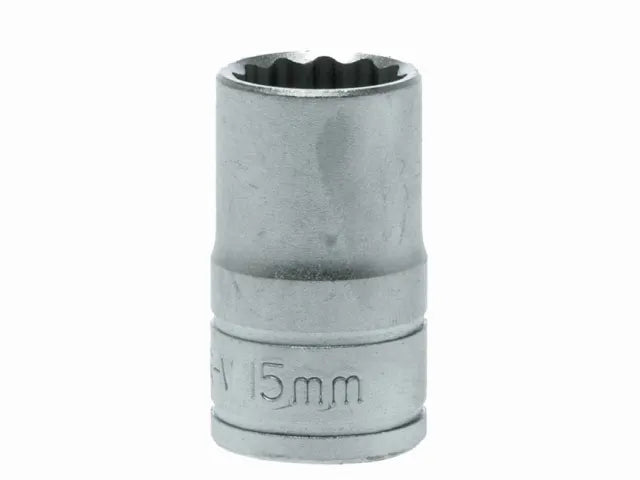 Bi-Hexagon Socket 12-Point 1/2in Drive 15mm