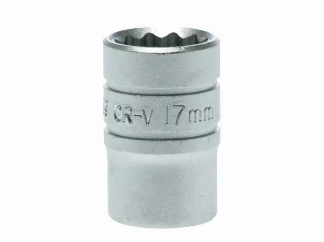 Bi-Hexagon Socket 12-Point 1/2in Drive 17mm