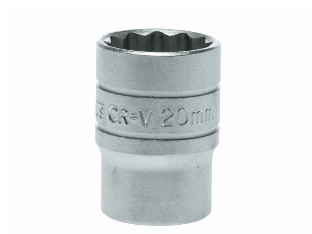 Bi-Hexagon Socket 12-Point 1/2in Drive 20mm