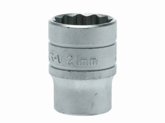 Bi-Hexagon Socket 12-Point 1/2in Drive 21mm