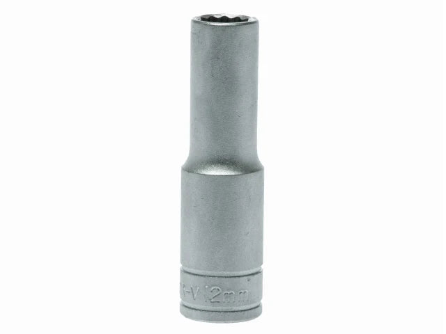 Bi-Hexagon Socket Deep 12-Point 1/2in Drive 12mm