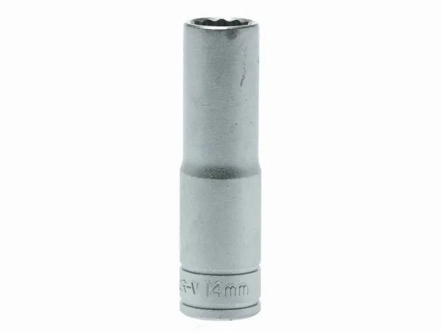 Bi-Hexagon Socket Deep 12-Point 1/2in Drive 14mm