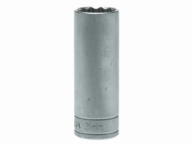 Bi-Hexagon Socket Deep 12-Point 1/2in Drive 21mm