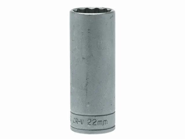 Bi-Hexagon Socket Deep 12-Point 1/2in Drive 22mm