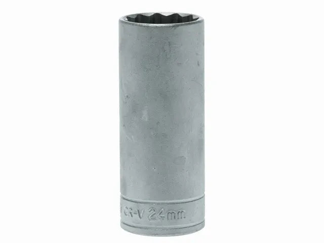 Bi-Hexagon Socket Deep 12-Point 1/2in Drive 24mm