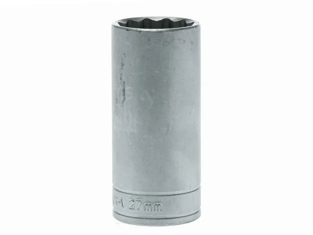 Bi-Hexagon Socket Deep 12-Point 1/2in Drive 27mm