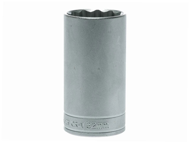 Bi-Hexagon Socket Deep 12-Point 1/2in Drive 32mm