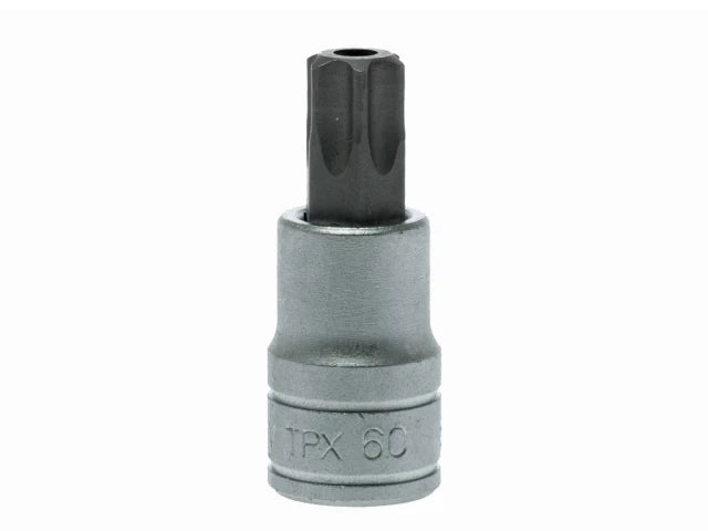 TX Tamper-Proof TORX Socket Bit 1/2in Drive T60