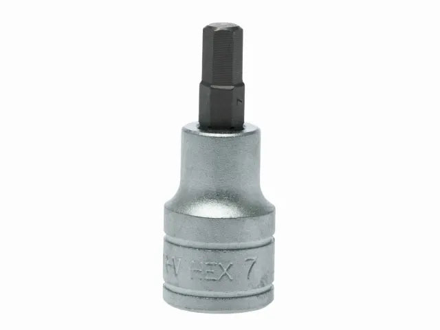 S2 Hexagon Socket Bit 1/2in Drive 7mm