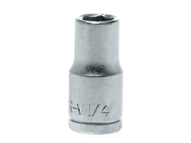 Hexagon Socket 6 Point Regular AF 1/4in Drive 1/4in
