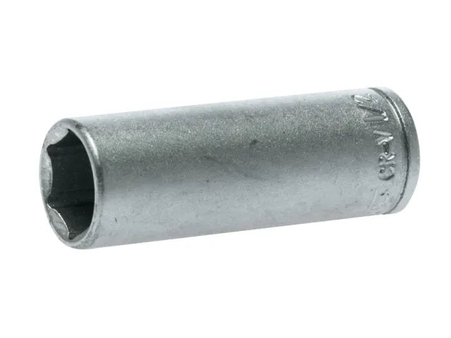 Hexagon Socket Deep 6 Point Regular AF 1/4in Drive 1/2in