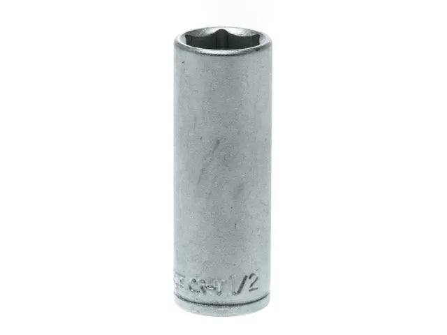 Hexagon Socket Deep 6 Point Regular AF 1/4in Drive 1/2in