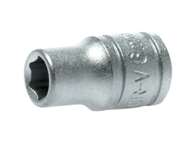 Hexagon Socket 6 Point Regular 1/4in Drive 6mm