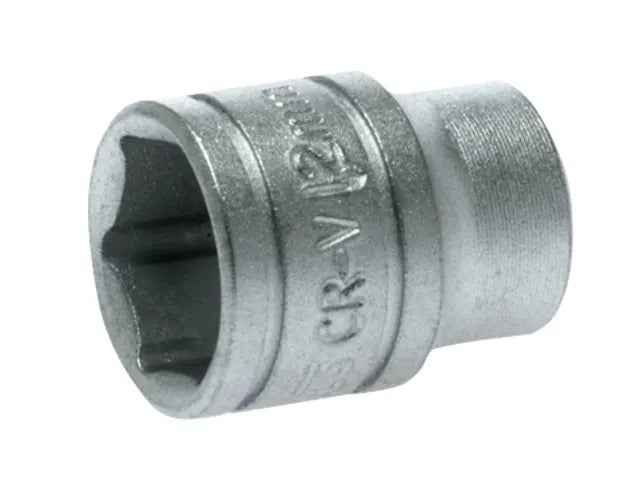 Hexagon Socket 6 Point Regular 1/4in Drive 12mm