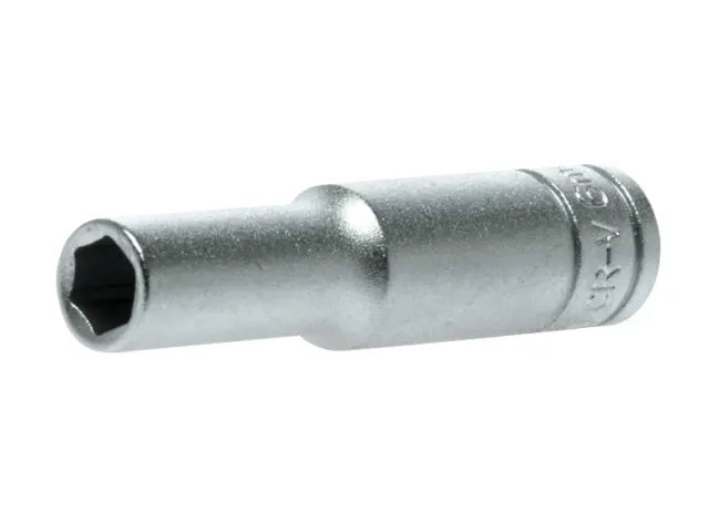 Hexagon Socket Deep 6 Point Regular 1/4in Drive 6mm