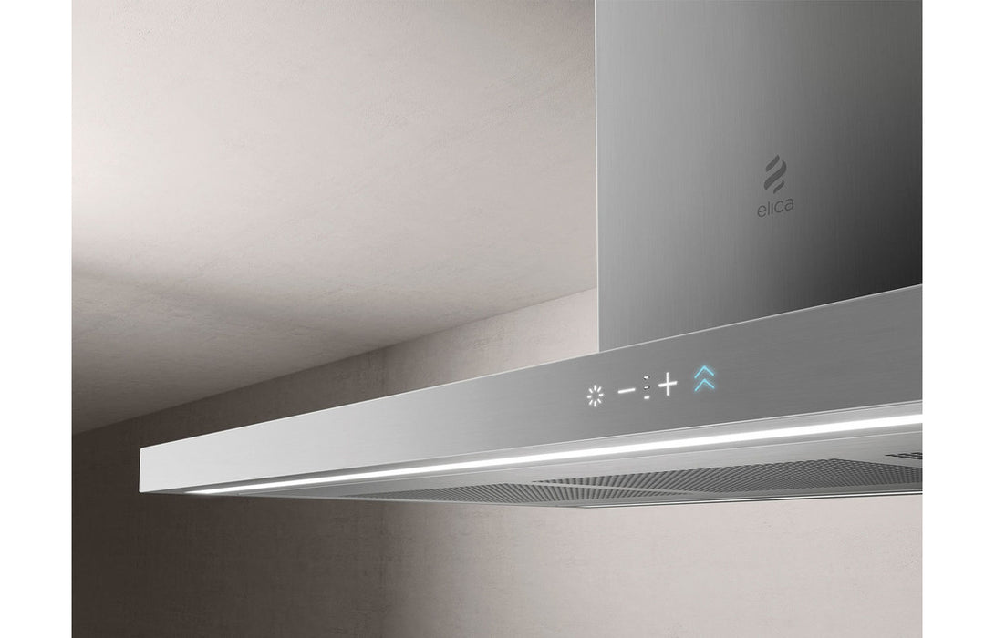 Elica Thin 120cm Slimline Island Hood - St/Steel