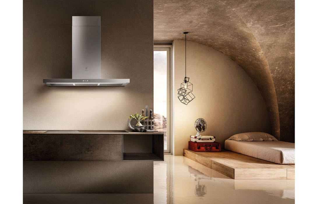 Elica Thin 70cm Slimline Chimney Hood - St/Steel
