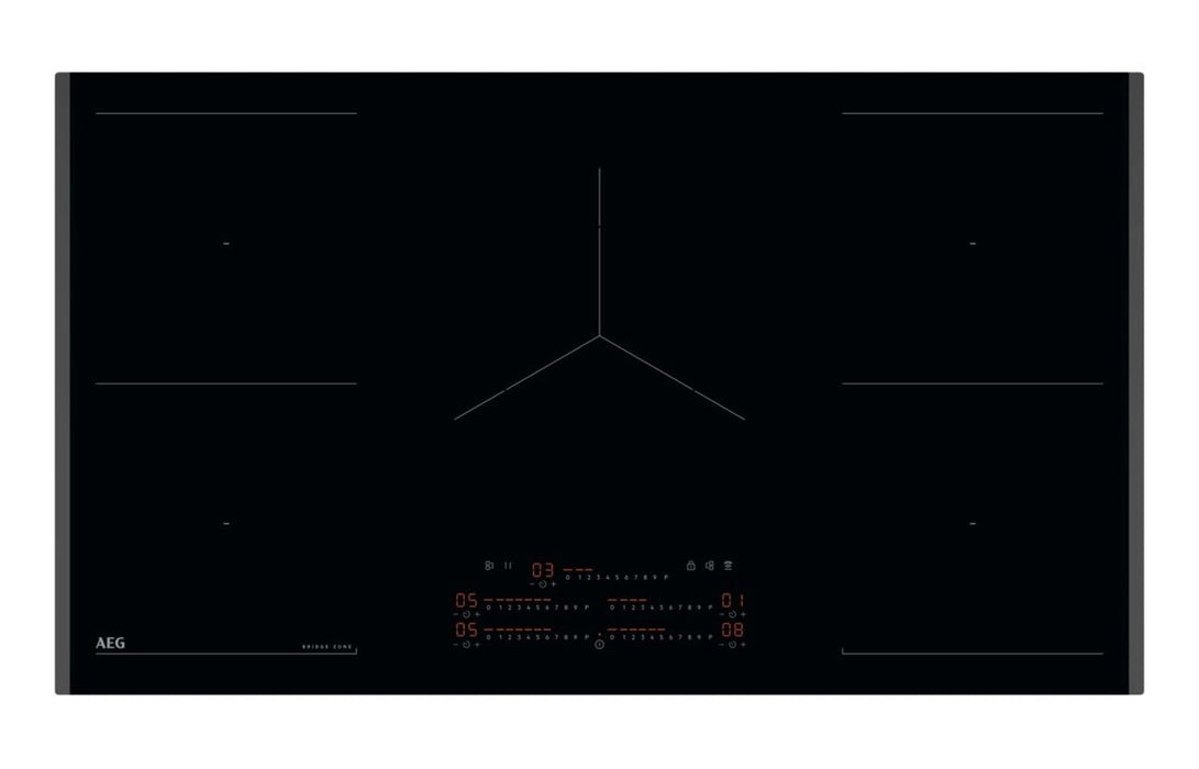 AEG TK95IN00FB 90cm MultipleBridge Induction Hob - Black