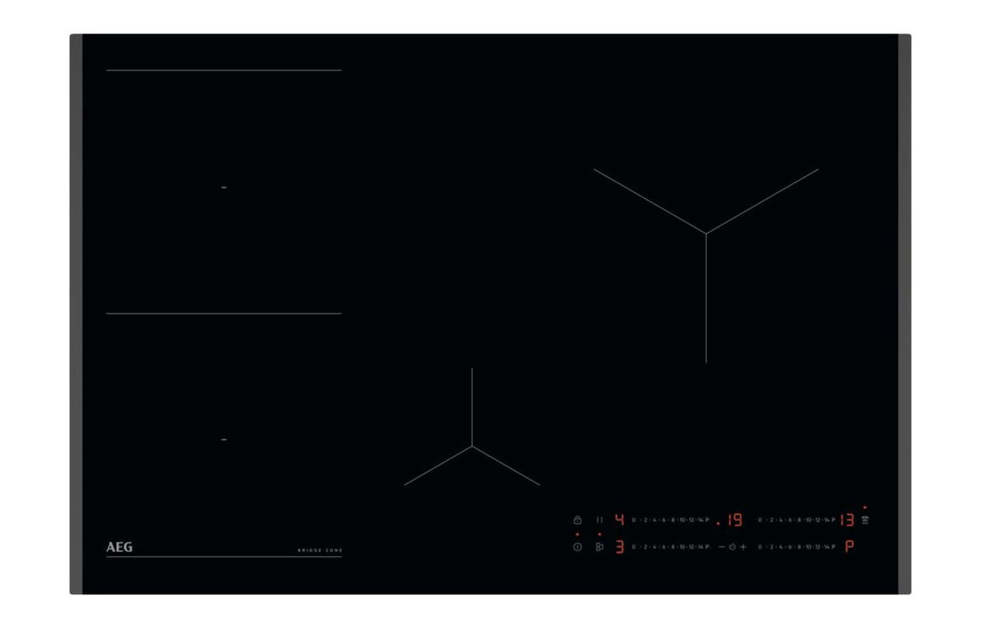 AEG TO84IB00FB 80cm Bridge Induction Hob - Black