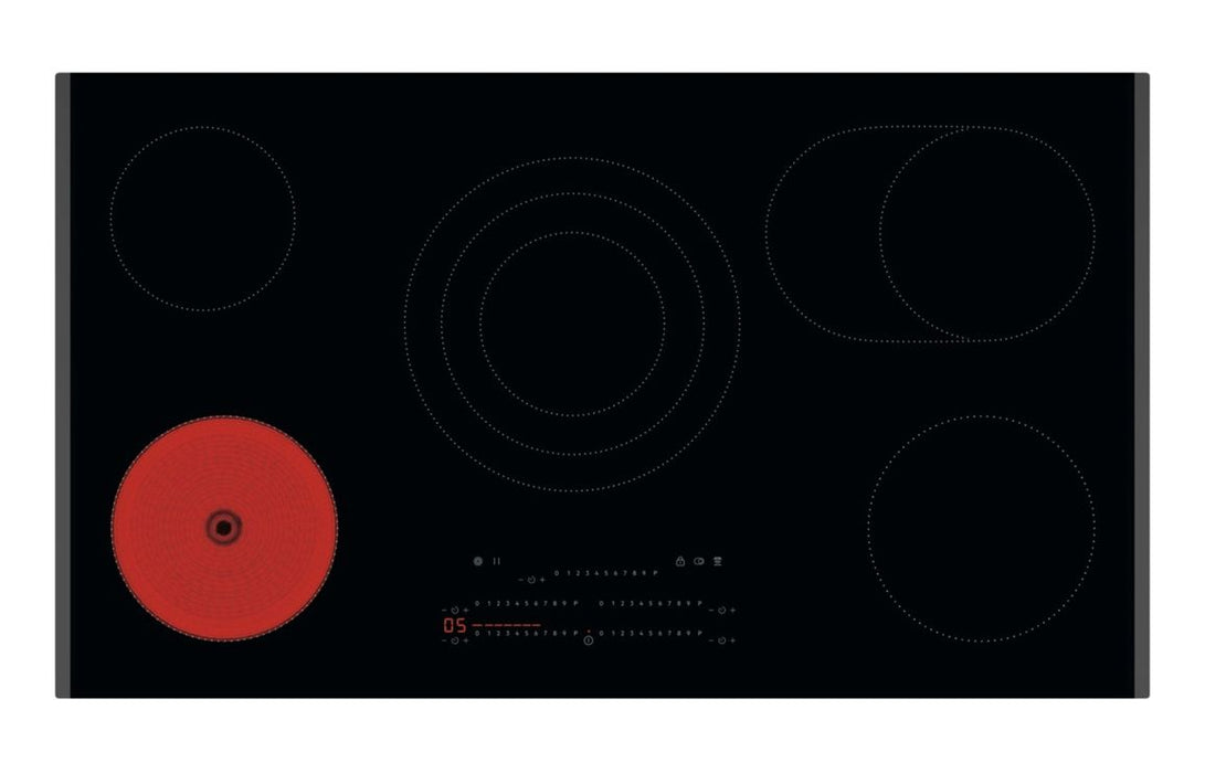 AEG TP95RA07FB 90cm Ceramic Hob - Black Glass