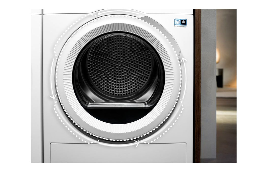 AEG TR718L4B F/S 8kg Heat Pump Condenser Dryer - White