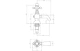 Taverno Bath Pillar Taps - Chrome