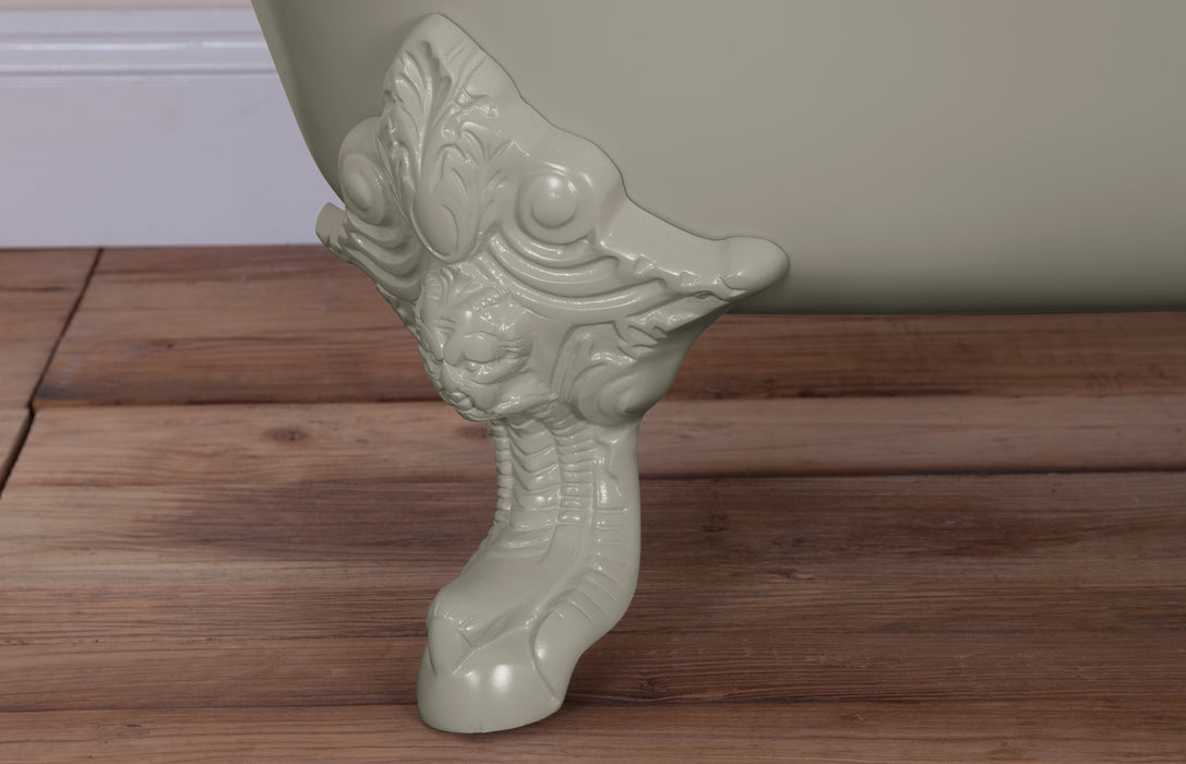 Hurlingham Tebb Freestanding Cast Iron Bath 1840 x 790mm