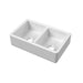 Thick Edged Double Bowl Butler Sink 795 x 500 x 220mm