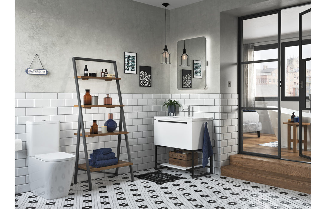 Tilliarde Rimless Close Coupled Fully Shrouded Comfort Height WC & Soft Close Seat