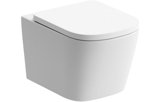 Tilliarde Rimless Wall Hung WC & Soft Close Seat