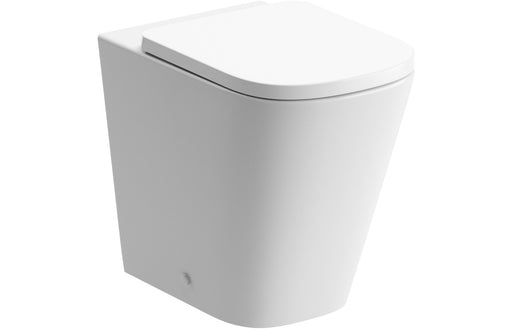 Tilliarde Square Soft Close Toilet Seat - White