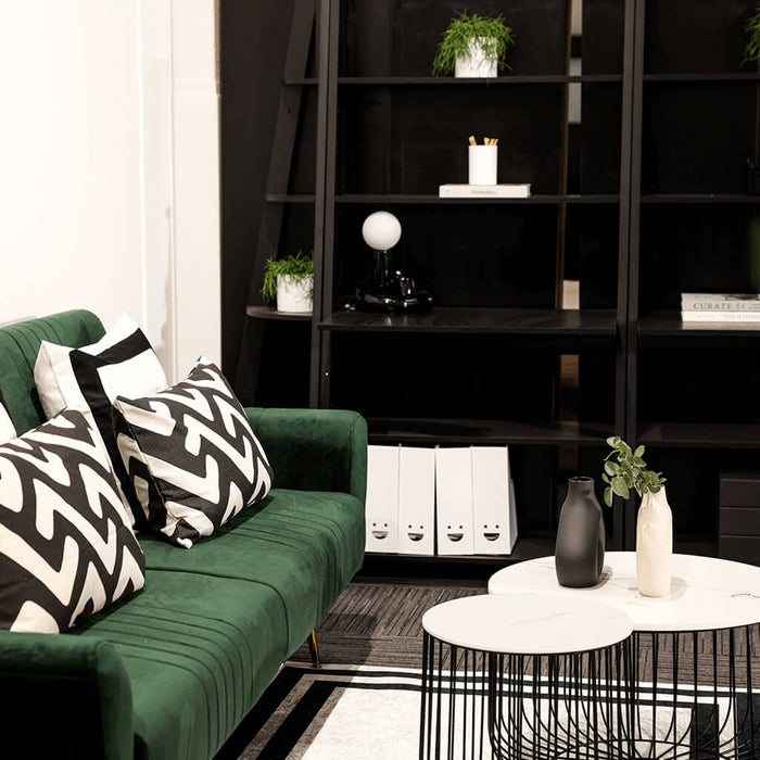 Tiva  Corner Ladder Shelving