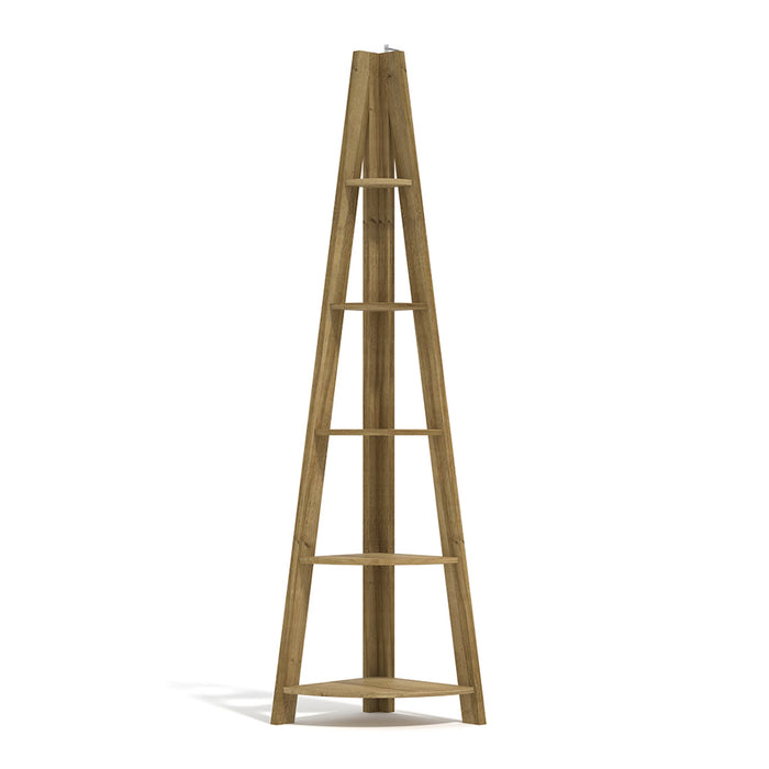 Tiva  Corner Ladder Shelving