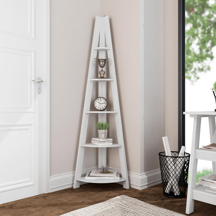 Tiva  Corner Ladder Shelving
