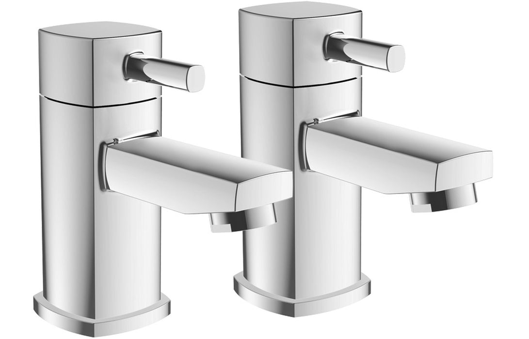 Tolvano Bath Taps - Chrome