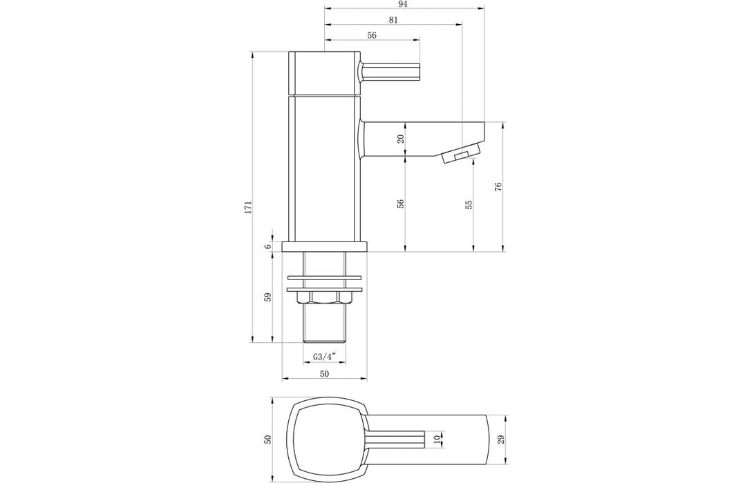 Tolvano Bath Taps - Chrome