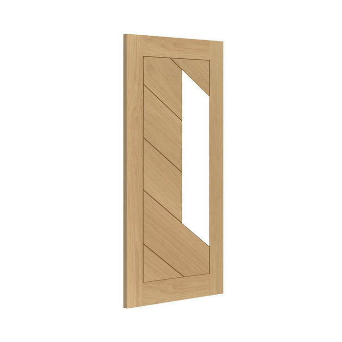 Deanta Torino Prefinished Oak Glazed Door