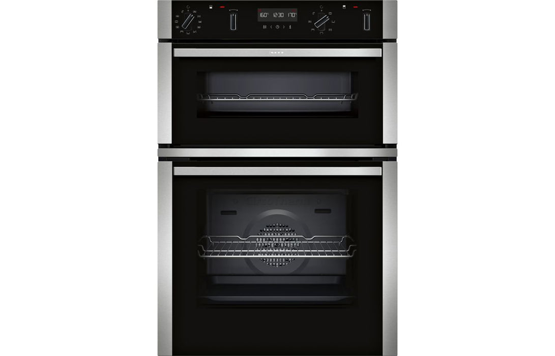 Neff N50 U2ACH7AN7B Double Pyrolytic Oven - St/Steel