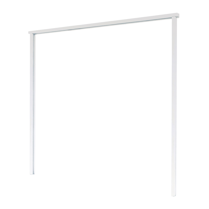 UNIVERSAL GARAGE DOOR FRAME WHITE PRIMED