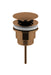 Universal Push Button Basin Waste - Brushed Bronze
