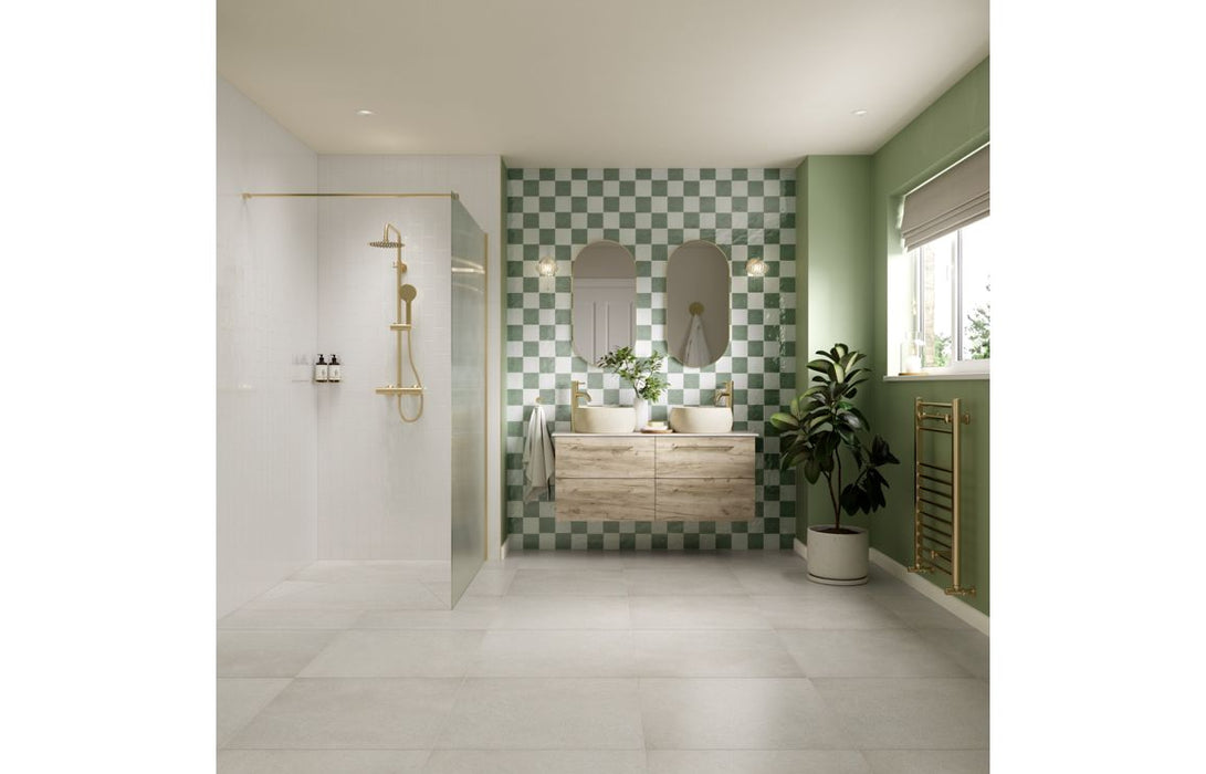 Pulse 1180mm Floor Standing 2 Door Basin Unit Run (No Top) - Oak