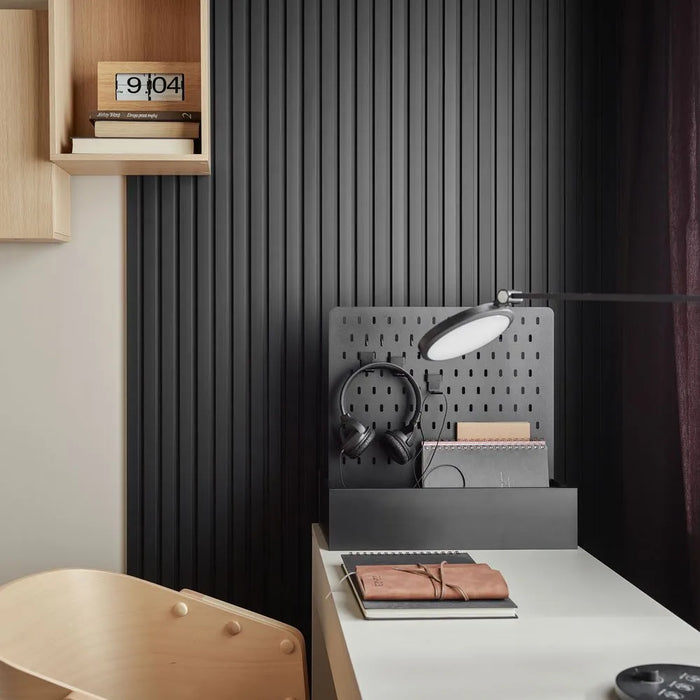 Linerio M-Line Anthracite Slat Panel