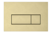 VitrA Loop Square Flush Plate - Brushed Gold