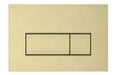 VitrA Loop Square Flush Plate - Brushed Gold