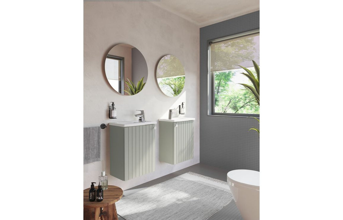 VitrA Root Classic Button Handle - Chrome