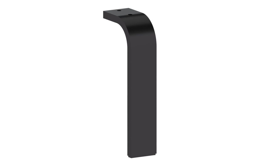 VitrA Root Flat Leg Set for 2/4 Drawer Units - Matt Black