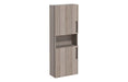 VitrA Root Flat 55cm 2 Door Semi-Tall Unit (LH Hinge) - Cordoba